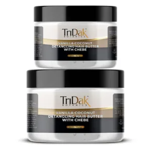 Vanilla Coconut Detangling Hair Butter, Chebe hair butter, detangling butter for curly hair